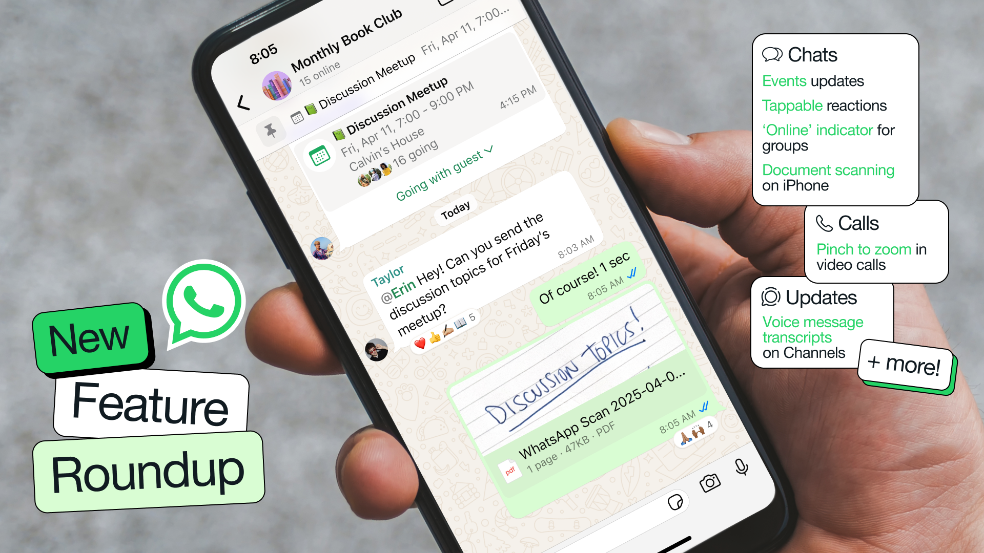 WhatsApp優先順序設定？